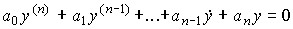   2.1 Linear input-output models 