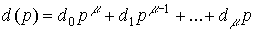   2.1 Linear input-output models 