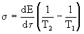 Dissipation function