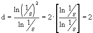   7.2 Construction of fractals.  Fractional dimension 