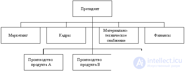   4.2.2 Organization management structure and factors determining it 