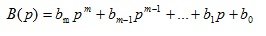   Transfer function of a linear stationary system 