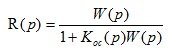   Preparation of equations of automatic control system (ACS) 