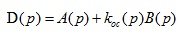   Preparation of equations of automatic control system (ACS) 