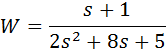   Example Definition of parameters of dynamic characteristics of linear links of automatic control systems 