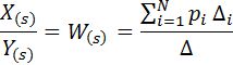   Example Definition of parameters of dynamic characteristics of linear links of automatic control systems 