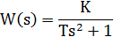   Example Definition of parameters of dynamic characteristics of linear links of automatic control systems 