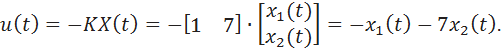   State space method and system state 