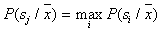   Nearest neighbor rule for static recognition 