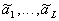   Parametric estimation of distributions 