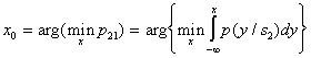   Neumann-Pearson criterion in pattern recognition 