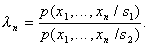   Sequential recognition procedures 