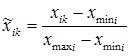   Ways to normalize input data for non-network 