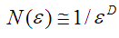   Dimensions used in cellular automata 