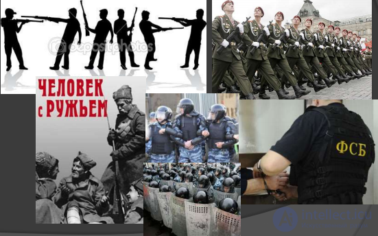 Political violence in the system of power