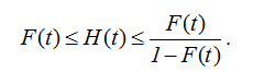2.10. Some Useful Estimates for Renewal Functions