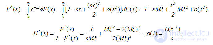 2.5. Asymptotic Behavior of the Renewal Function (the Elementary Renewal Theorem)
