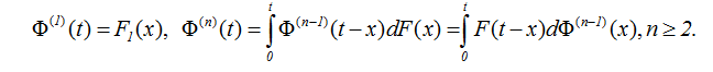 2.3. Integral Renewal Equations