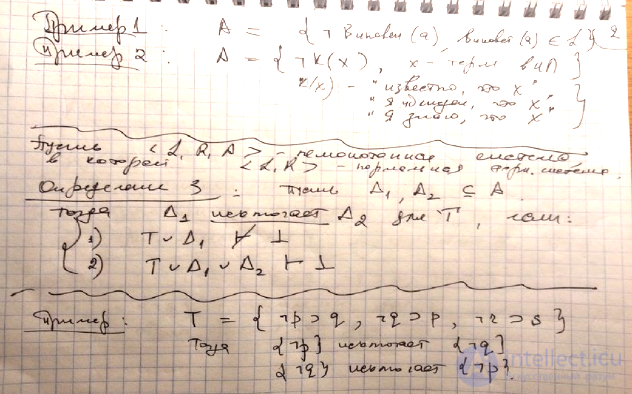 Non-monotonic logic as a subdivision of formal logic