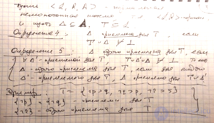 Non-monotonic logic as a subdivision of formal logic
