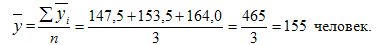 Types and analysis of time series.  Methods for calculating the average level in the series of dynamics