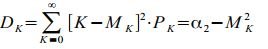   1.5 Mathematical expectation and variance of the simplest call flow 