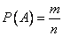 2.3.  Frequency, or statistical probability, of an event