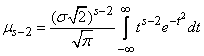   6.2.  Moments of normal distribution 