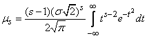   6.2.  Moments of normal distribution 