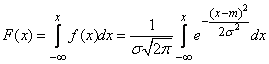   6.3.  The probability of hitting a random variable in a given area.  Normal distribution function 