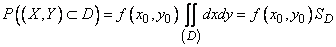   9.5.  Probability of hitting an area of ​​arbitrary shape 