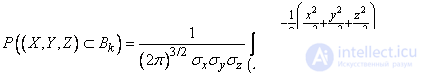   9.6.  Normal law in the space of three dimensions. 