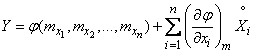   11.3.  Linearization of the function of several random arguments 