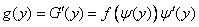   12.1.  The distribution law of the monotone function of one random argument 