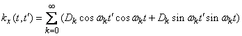   17.2.  Spectral decomposition of a stationary random function on a finite time interval.  Dispersion spectrum 