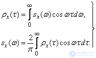   17.3.  Spectral decomposition of a stationary random function on an infinite segment of time.  Spectral density of stationary random function 