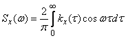   17.3.  Spectral decomposition of a stationary random function on an infinite segment of time.  Spectral density of stationary random function 