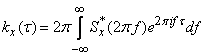   17.4.  Spectral decomposition of a random function in a complex form 