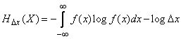   18.7.  Entropy and information for systems with a continuous set of states 