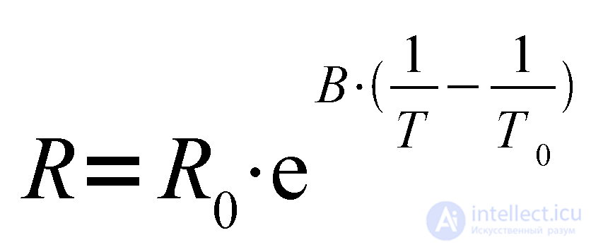   Thermistor and usage example 