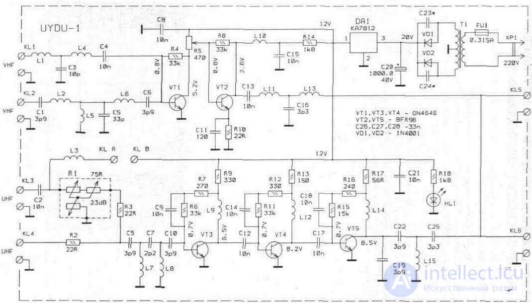   5. ANTENNA AMPLIFIERS OF FOREIGN FIRMS 