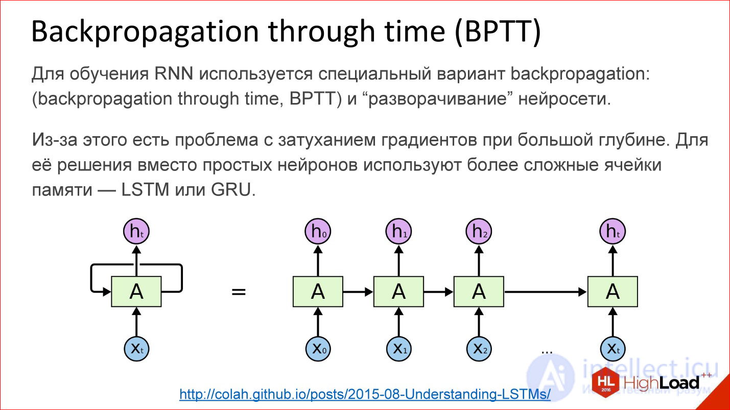   Introduction to neural network architectures.  Classification of neural networks, principle of operation 