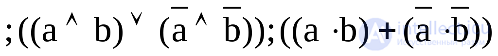   2. Boole Logic 2.1.  Boolean functions 