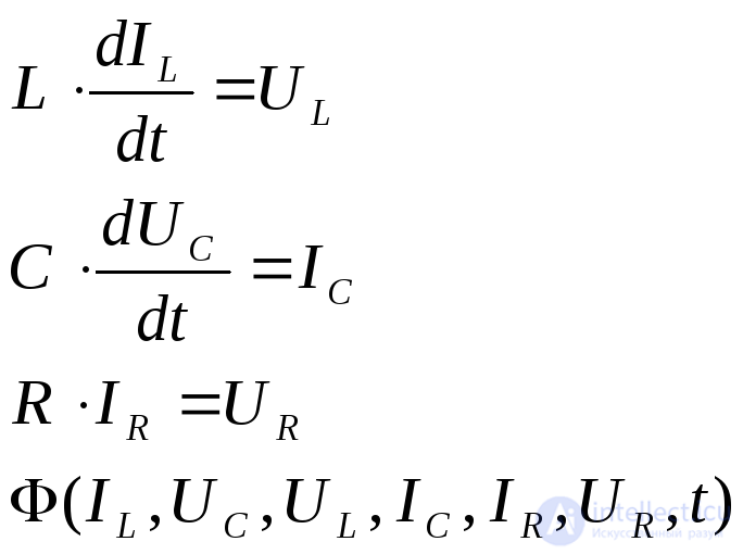 The Mathematical Modelling of Electrical Circuits, with a Worked Modelling Example