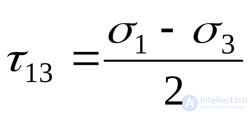 4. Volumetric stress state