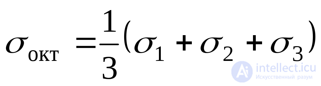 4. Volumetric stress state