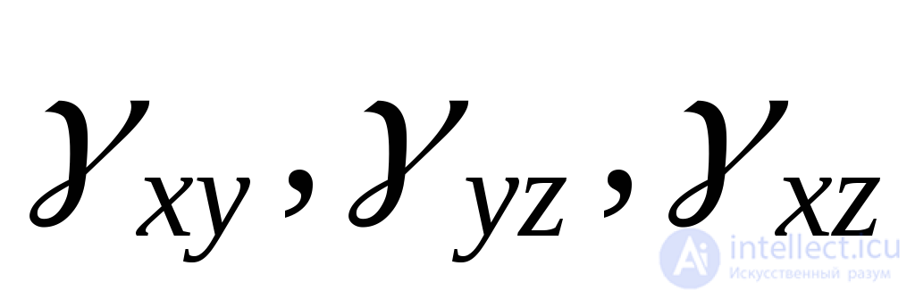 5. Deformed state at a point