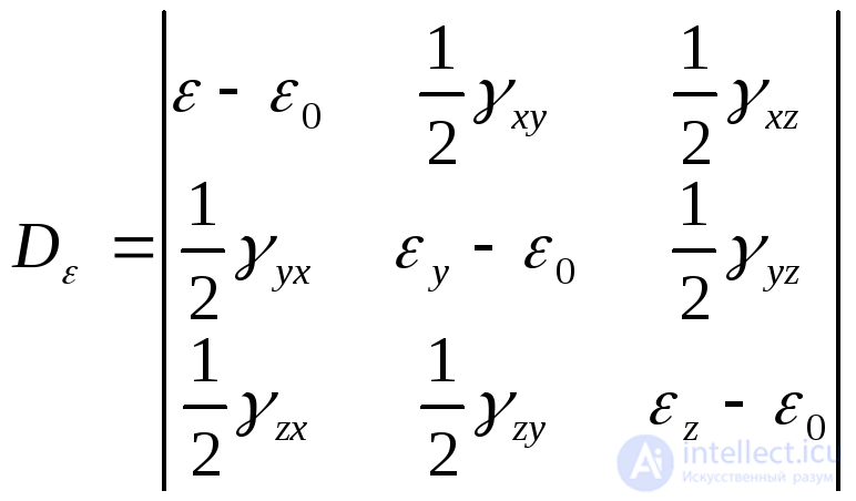 5. Deformed state at a point