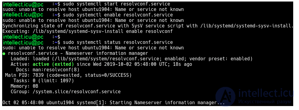 Temporary failure in name resolution on Ubuntu 20: DNS Issues