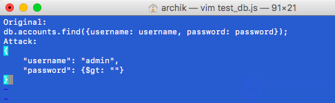 Server-Side JavaScript Injection (SSJSI), NoSQL Injection and Code Injection